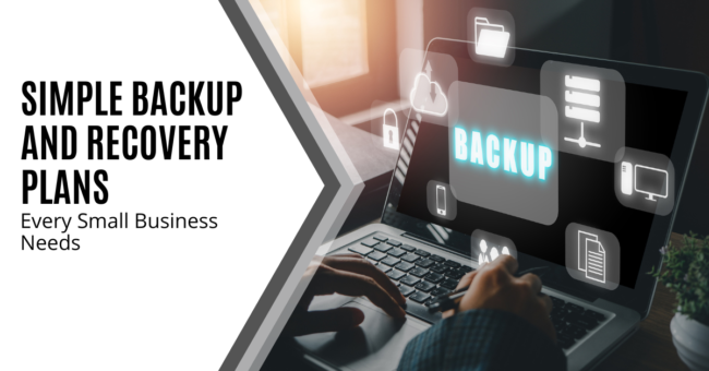 Backup and recovery
